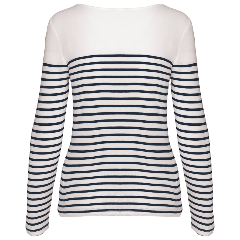 T-shirt marinière manches longues Femme K386 Kariban