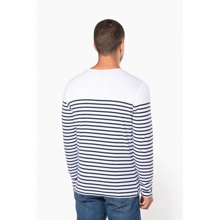 T-shirt marinière manches longues Homme K366 Kariban T-shirt marinière manches longues Homme K366 Kariban