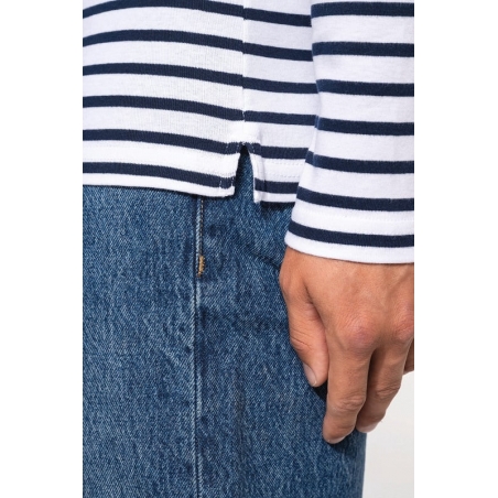 T-shirt marinière manches longues Homme K366 Kariban T-shirt marinière manches longues Homme K366 Kariban