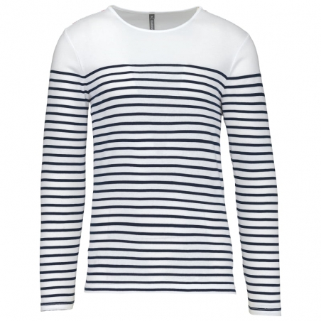 T-shirt marinière manches longues Homme K366 Kariban T-shirt marinière manches longues Homme K366 Kariban