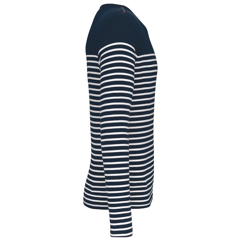T-shirt marinière manches longues Homme K366 Kariban