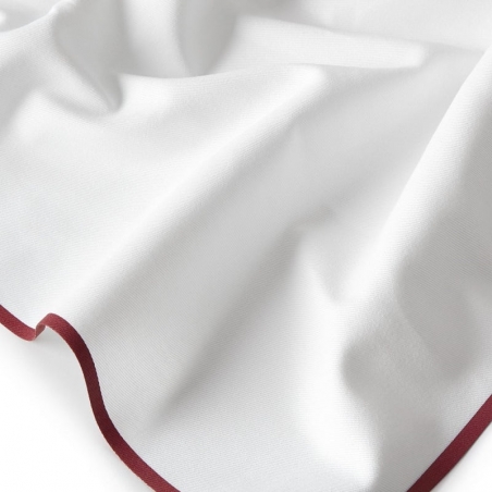 Rouleau de 10 torchons multi-usage liseré rouge Roll Drap Rouleau de 10 torchons multi-usage liseré rouge Roll Drap