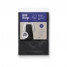 Tablier de cuisine avec bavette et poche noir Roll Drap Tablier de cuisine avec bavette et poche noir Roll Drap