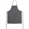 Tablier de cuisine avec bavette et poche gris anthracite Roll Drap Tablier de cuisine avec bavette et poche gris anthracite Roll Drap