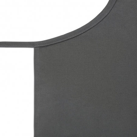 Tablier de cuisine avec bavette et poche gris anthracite Roll Drap Tablier de cuisine avec bavette et poche gris anthracite Roll Drap