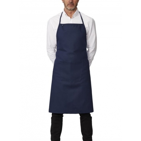Tablier de cuisine avec bavette et poche bleu petrole Roll Drap Tablier de cuisine avec bavette et poche bleu petrole Roll Drap