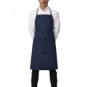 Tablier de cuisine avec bavette et poche bleu petrole Roll Drap Tablier de cuisine avec bavette et poche bleu petrole Roll Drap
