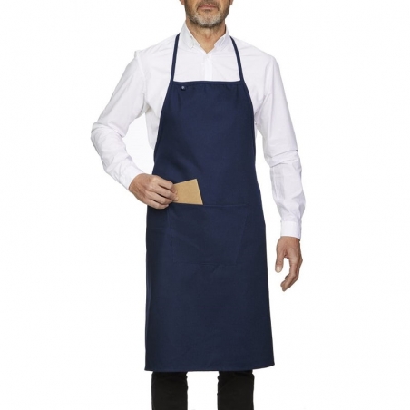 Tablier de cuisine avec bavette et poche bleu petrole Roll Drap Tablier de cuisine avec bavette et poche bleu petrole Roll Drap