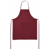 Tablier de cuisine avec bavette et poche bordeaux Roll Drap Tablier de cuisine avec bavette et poche bordeaux Roll Drap
