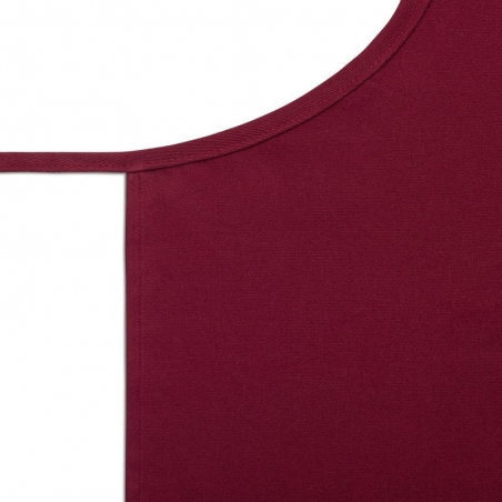 Tablier de cuisine avec bavette et poche bordeaux Roll Drap Tablier de cuisine avec bavette et poche bordeaux Roll Drap