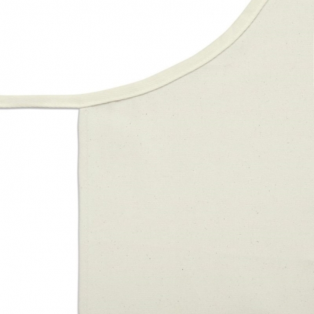 Tablier de cuisine avec bavette et poche ecru Roll Drap Tablier de cuisine avec bavette et poche ecru Roll Drap