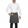 Tablier mi-long avec poche gris anthracite Roll Drap Tablier mi-long avec poche gris anthracite Roll Drap