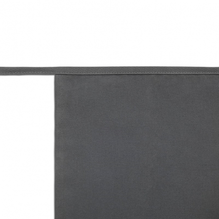 Tablier mi-long avec poche gris anthracite Roll Drap Tablier mi-long avec poche gris anthracite Roll Drap