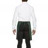 Tablier mi-long avec poche vert Roll Drap Tablier mi-long avec poche vert Roll Drap