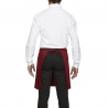 Tablier mi-long avec poche bordeaux Roll Drap Tablier mi-long avec poche bordeaux Roll Drap