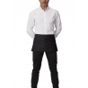 Tablier de service court à poche noir Roll Drap Tablier de service court à poche noir Roll Drap