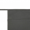Tablier de service court à poche gris anthracite Roll Drap Tablier de service court à poche gris anthracite Roll Drap