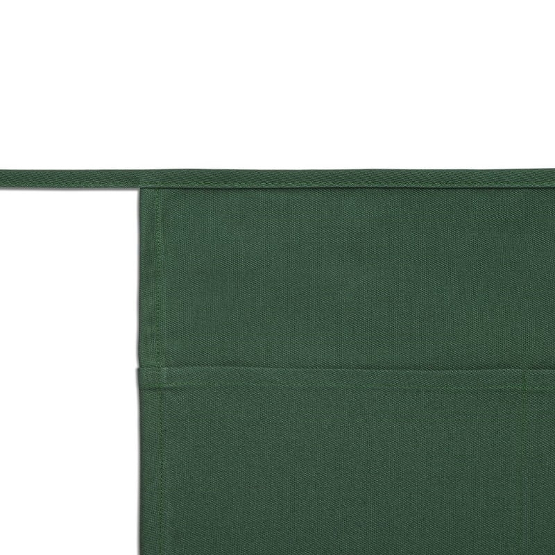 Tablier de service court à poche vert Roll Drap