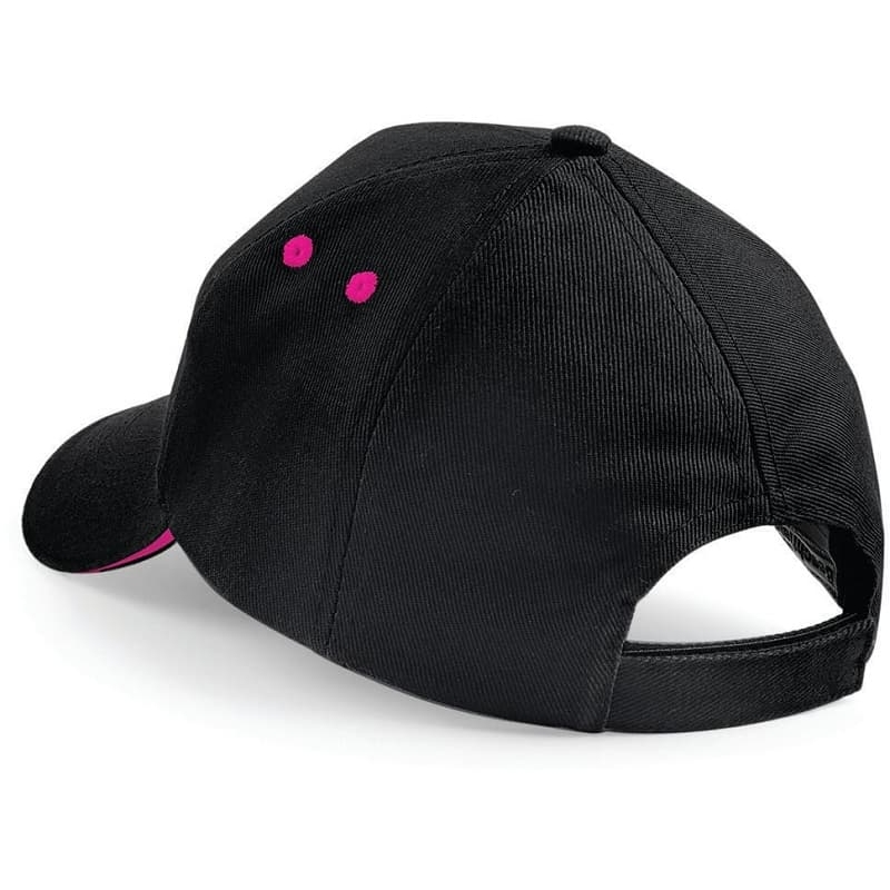 Casquette bicolore 5 panneaux pour cuisine et service B15C