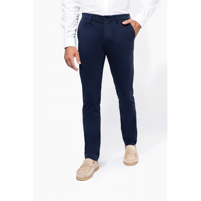 Pantalon Chino Premium élastiqué Homme PK702 Kariban
