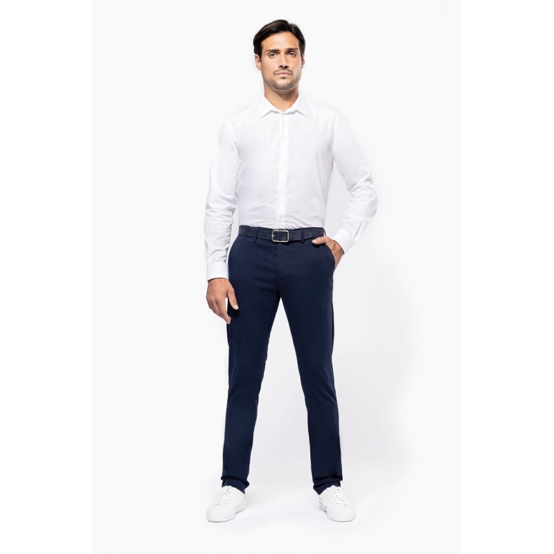 Pantalon Chino Premium élastiqué Homme PK702 Kariban