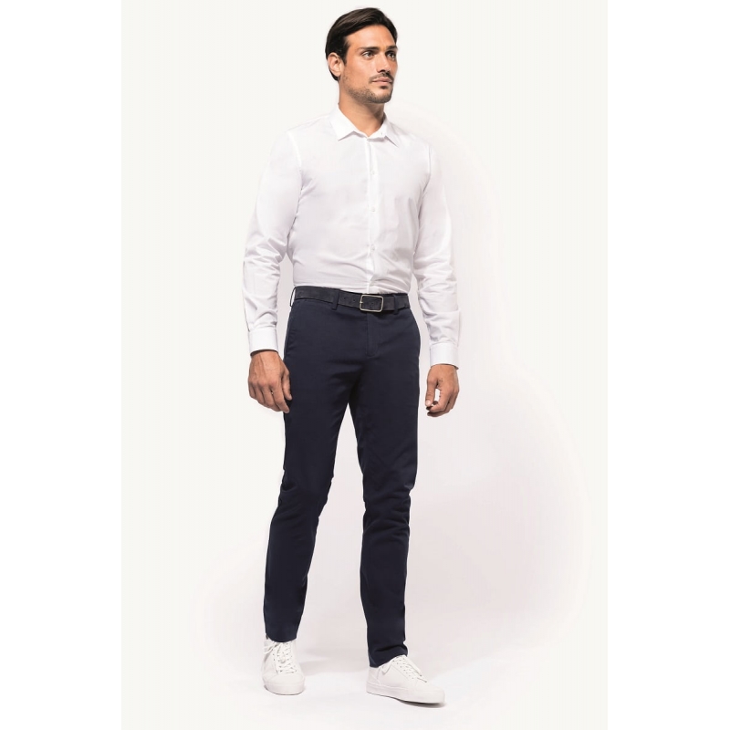 Pantalon Chino Premium élastiqué Homme PK702 Kariban