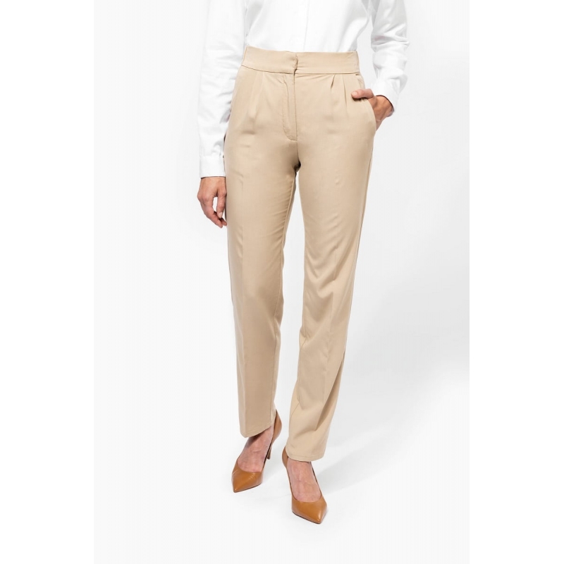 Pantalon Chino Premium élastiqué Femme PK703 Kariban