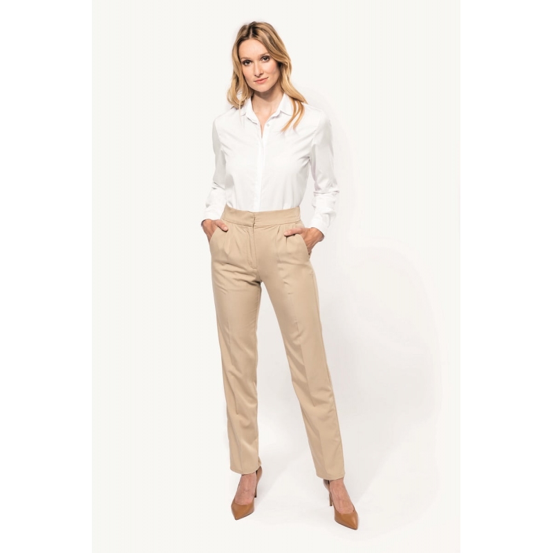 Pantalon Chino Premium élastiqué Femme PK703 Kariban