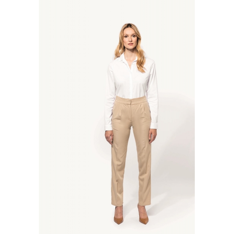 Pantalon Chino Premium élastiqué Femme PK703 Kariban