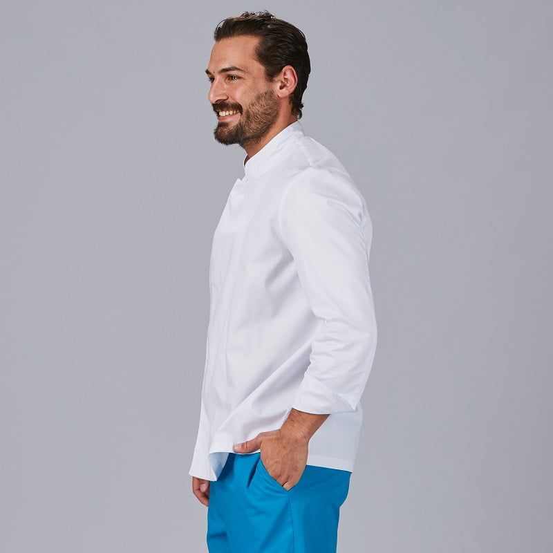 Veste de cuisine grande taille manche longue Red Line Gary's
