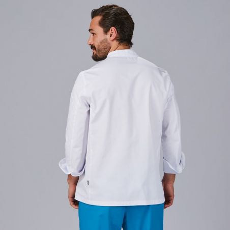 Veste de cuisine grande taille manche longue Red Line Gary's