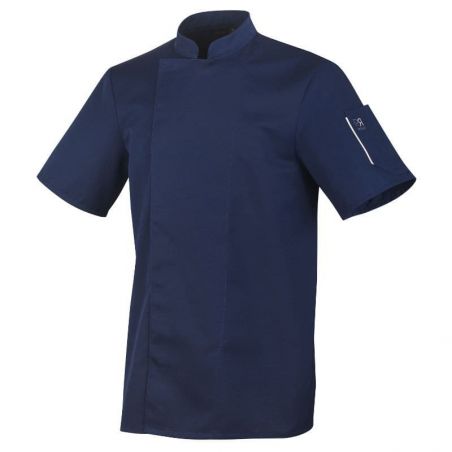 Veste de Cuisine Unisexe Nero Manches Courtes Robur