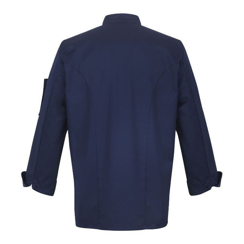 Veste de Cuisine Unisexe Nero Manches Longues Robur