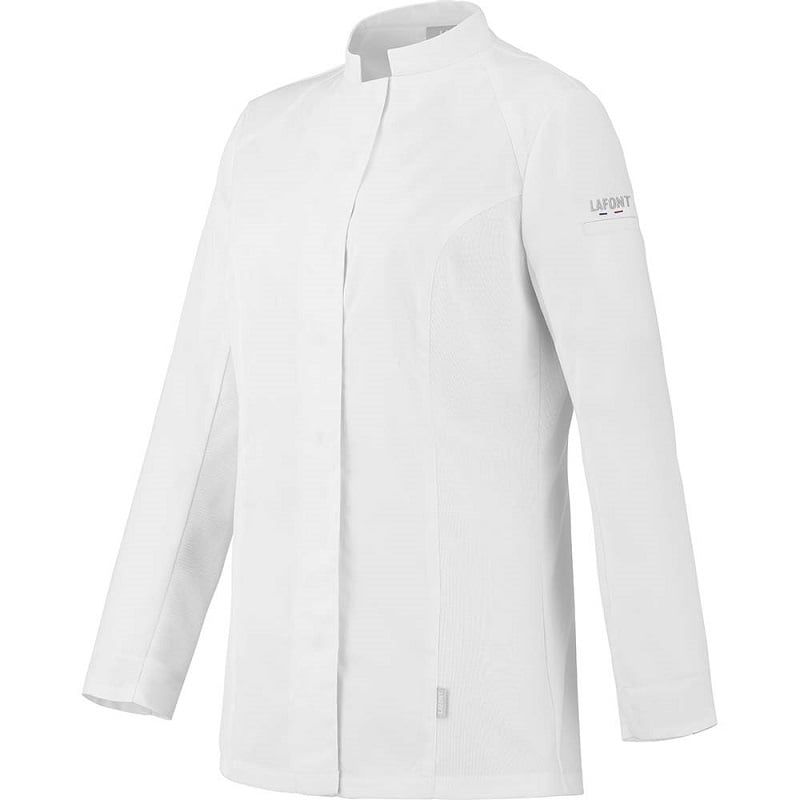 Veste de cuisine respirante femme manche longue Pepper 2 Lafont