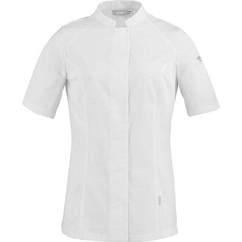 Veste de cuisine stretch femme manche courte Pepper 2 Lafont
