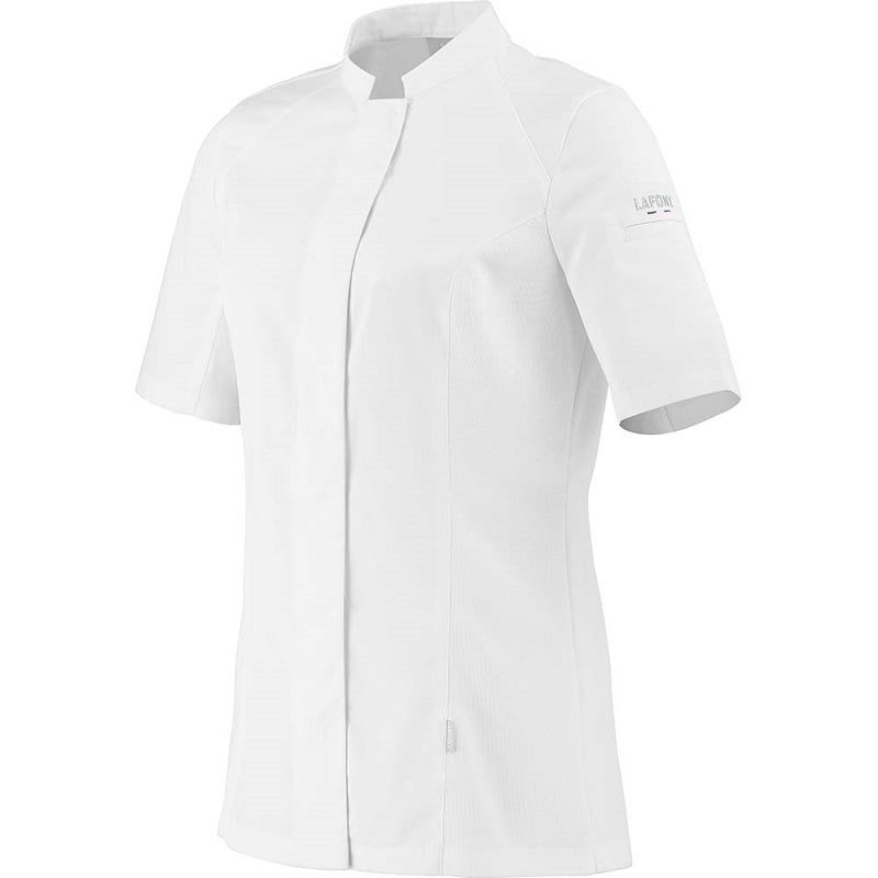 Veste de cuisine stretch femme manche courte Pepper 2 Lafont