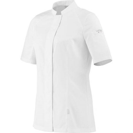 Veste de cuisine stretch femme manche courte Pepper 2 Lafont