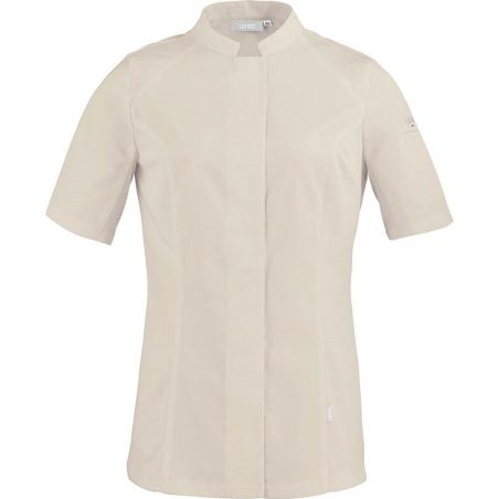 Veste de cuisine stretch femme manche courte Pepper 2 Lafont