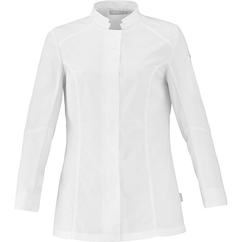 Veste cuisine avec fermeture centrale manche longue Marjoram Lafont