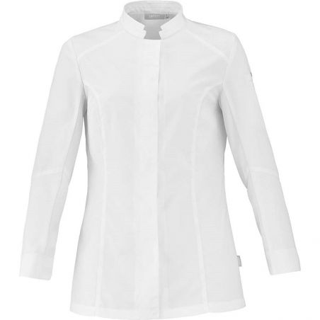 Veste cuisine avec fermeture centrale manche longue Marjoram Lafont
