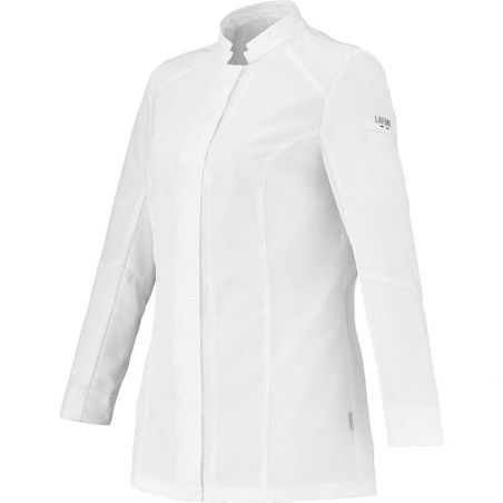 Veste cuisine avec fermeture centrale manche longue Marjoram Lafont