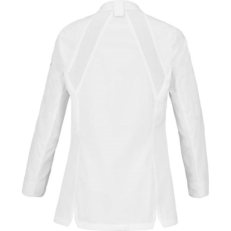 Veste cuisine avec fermeture centrale manche longue Marjoram Lafont