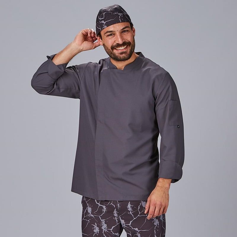 Veste cuisine legere homme Vidal Gary's
