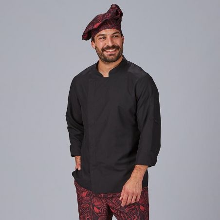 Veste cuisine grande taille legere homme Vidal Gary's