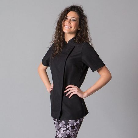 Veste cuisine femme legere manche courte Paz Gary's
