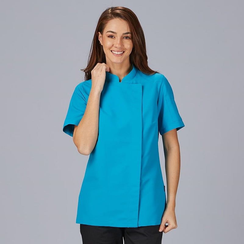 Veste cuisine femme legere manche courte Paz Gary's
