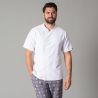 Veste cuisine homme legere manches courtes Rivera Gary's