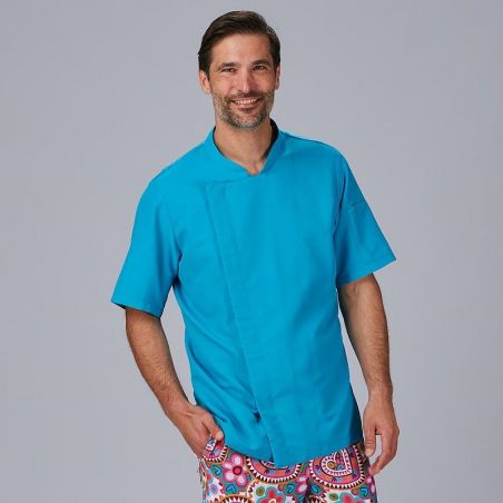 Veste cuisine homme legere manches courtes Rivera Gary's