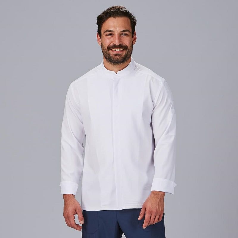 Veste de cuisine stretch bi matière unisexe Sol Gary's