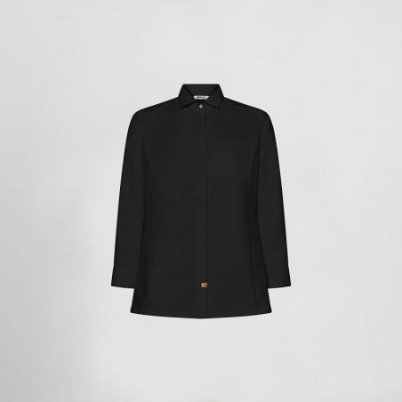 Veste cuisine style chemise éco responsable femme Moral Gary's